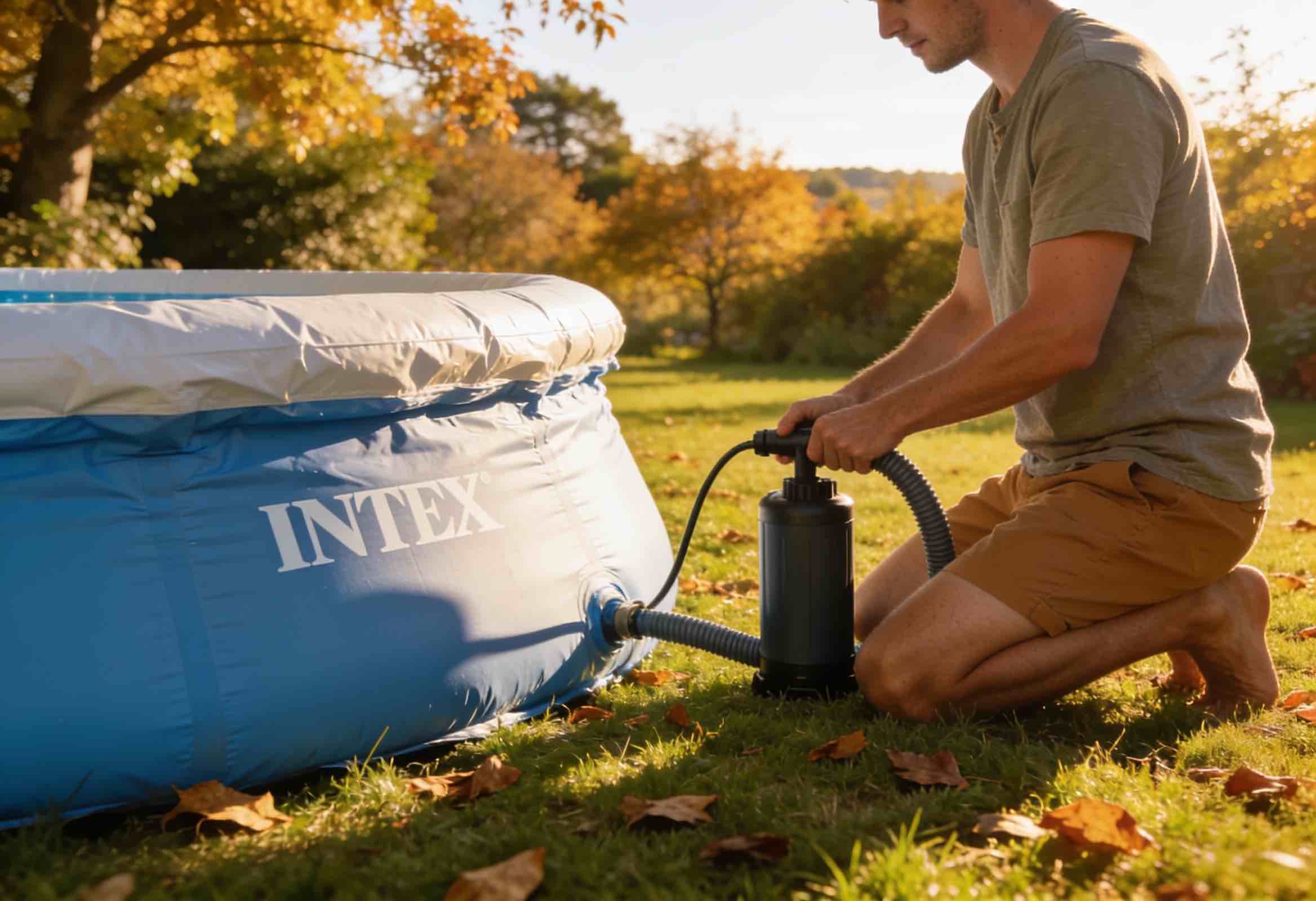 degonfler spa Intex 