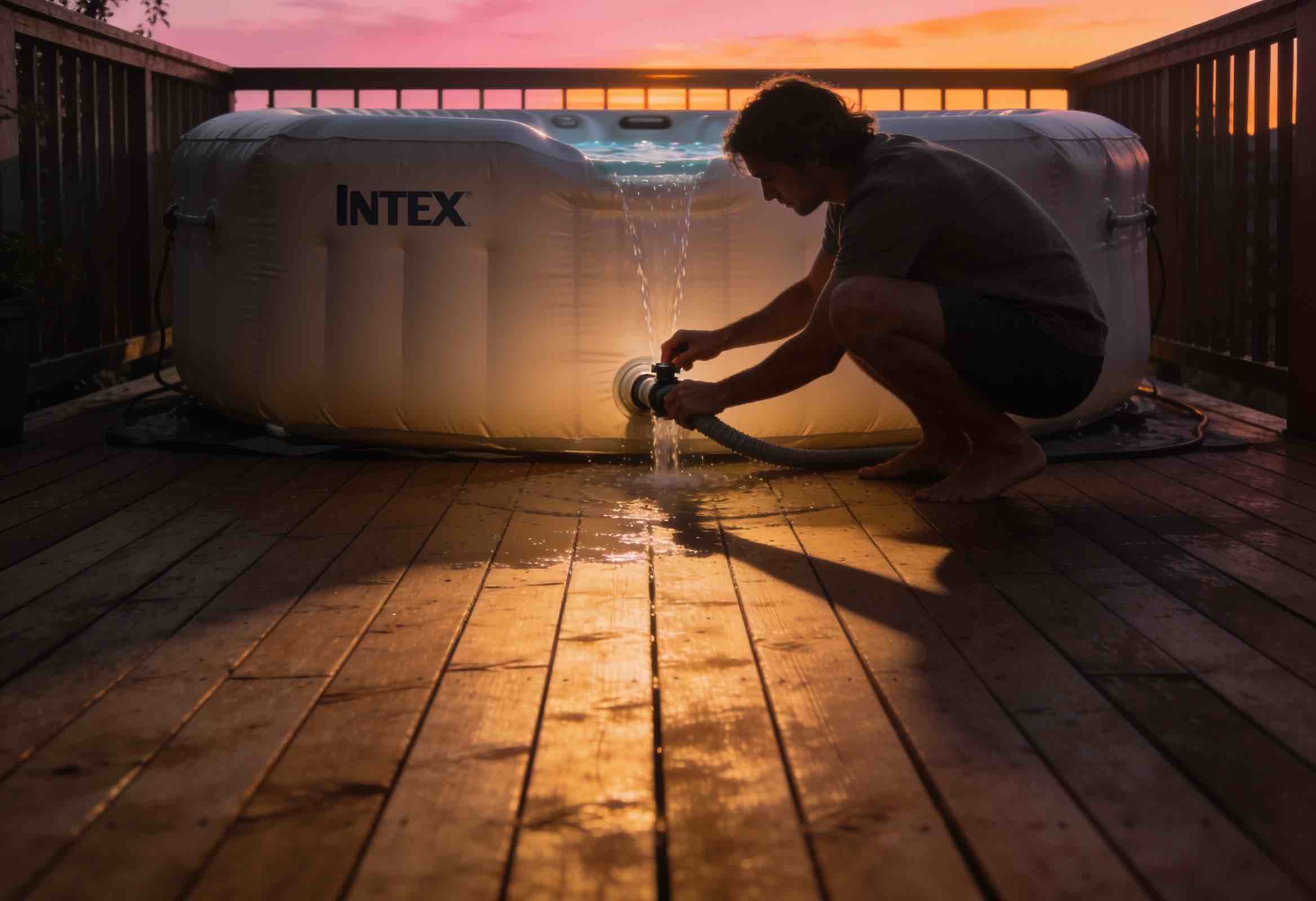 Degonfler spa Intex : quelle est la méthode la plus simple ? degonfler spa Intex